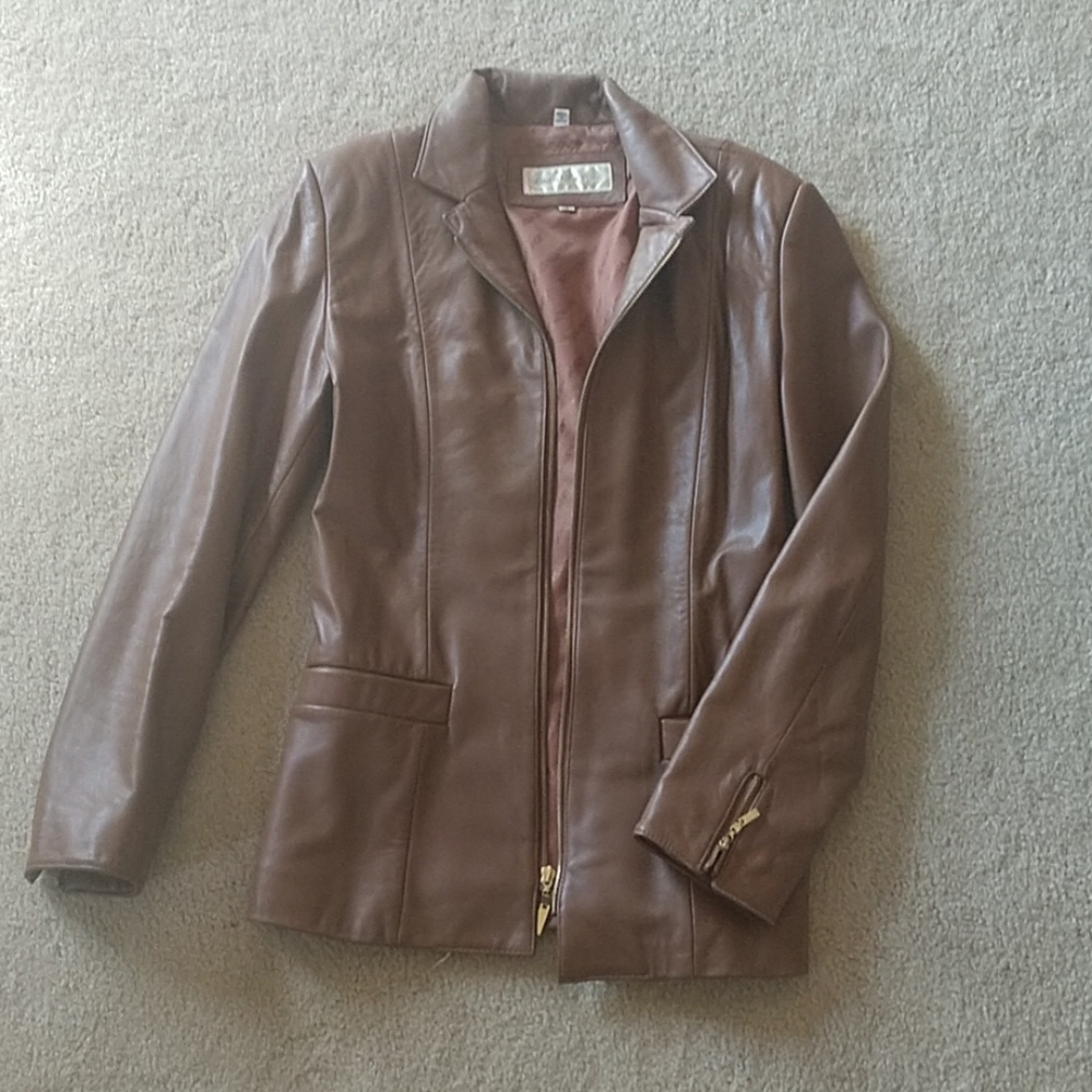 Leather Jacket Jones NY